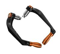 Motorcycle Handlebar Protecter Brake Clutch Lever Hand Guard For Z 750 Z750 2007 2008 2009 2010 2011 2012 Accessories Motorcycle Handguards(Orange)