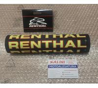 Motorcycle Handlebar Protectors RENTHAL Vintage Black / Yellow - 240Mm P355
