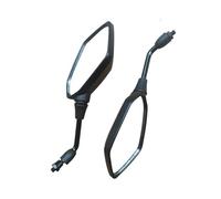 Motorcycle Handlebar Rear View Mirror 10mm Universial Motorcycle Mirror Scooter Rearview Mirrors Electromobile Side Convex Mirror 2Pcs Pair