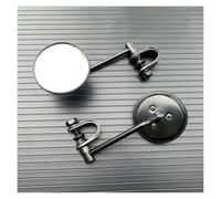 Motorcycle Handlebar Rear View Mirrors Round Convex Clip-On for Har&ley for Hon&da Chopper Cruiser for Cafe Racer Sides BarEnd Mirrors