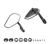 Motorcycle Handlebar Rearview Bar End Mirror Fit For Rocket 3(1 set Diamond Shape)