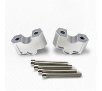 Motorcycle Handlebar Rise For BMW F800GS GS800 F 800 GS 2023 2024 2025 Rising Wards Move Mount Adapter Spacer Stem Clamp. Riser Extension Adjuster(Silver)