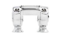 Motorcycle Handlebar Riser Bar Motorcycle 1.25" Handlebar Riser and Clamp Kit For Softail For Dyna For Touring For Road Glide