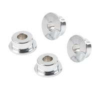 Motorcycle Handlebar Riser Bushings Aluminum Compatible With Sportster Deuce Springers 1973 2017(Sliver)