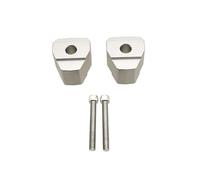 Motorcycle Handlebar Riser Clamps For CFMOTO 700 MT 2025- Handlebar Risers Up Motorcycle Accessories Clamp Mount Handle Bar Riser Move Back Parts HandlebarClamp Risers(Silver)