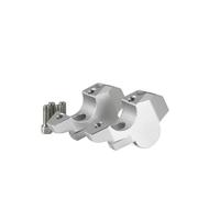 Motorcycle Handlebar Riser Drag Clamp Extend Fit For Honda X-ADV XADV 750 ADV150 ADV160 ADV350 ADV 150 160 350 2017 Handlebar Clamp Motorcycle Bar Clamps(Silver - ADV 150)