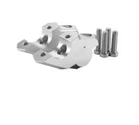 Motorcycle Handlebar Riser Drag Handle Bar Clamp Extend Adapter For F900GS For A&DVENTURE For F 900 GS For ADV 2024- Handlebar Riser(White)