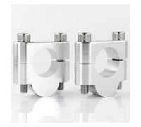 Motorcycle Handlebar Riser Fat Mount Clamps 22mm 7/8" for Royal Enfield for Hunter 350 for Husaberg for FE600E for Husqvarna for SM 450/610 for WRE125,Motorcycle Accessories