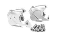 Motorcycle Handlebar Riser For BMW R1200GS 2004-2008 R 1200 GS For Adventure 2005-2008 Motorcycle Handlebar Riser Drag Handle Bar Clamp Extend Adapter Motorbike Riser(Color:Silver-R1200GS)