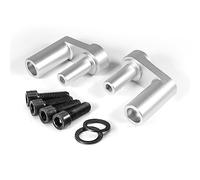 Motorcycle Handlebar Riser For BMW R1200RT R 1200 RT 2014 For R1250RT Motorcycle For 1.625" Adjustable Handle Bar Riser Clamp Extend Handlebar Adapter Motorbike Riser (Color : Silver)