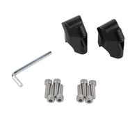 Motorcycle Handlebar Riser For CFMOTO 450MT MT450 MT Accessory Adapter Handlebar Mounting Clamp Lifter Stem Extension Offset. Raising Handlebars(BLACK)