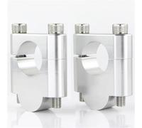 Motorcycle Handlebar Riser For For CB300R 2019-2024 Heighten Extend Handle Bar Mount Clamp Adapter Handlebar Height Spacer Kit(Silver,40mm)