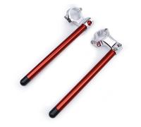 Motorcycle Handlebar Riser For Universal 7/8"22mm Handlebar Motorbike 37-51 41MM Rised CNC Aluminum Motorcycle Handlebar Clip-Ons Handle Bar Clip ons