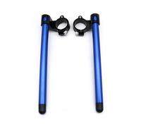 Motorcycle Handlebar Riser For Universal 7/8"22mm Handlebar Motorbike 37-51 41MM Rised CNC Aluminum Motorcycle Handlebar Clip-Ons Handle Bar Clip ons