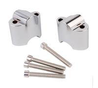 Motorcycle Handlebar Riser For XL1200 XL 2010-UP Motorcycle 2" Rise Aluminum Handlebar Riser 50mm Mount Extension(Sliver)