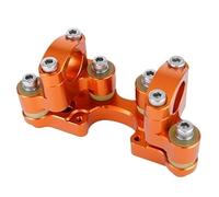 Motorcycle Handlebar Riser Handle Bar Mount Clamp Extend Adapter fit For 390 790 1190 1290 Adventure ADV(Orange)