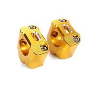 Motorcycle Handlebar Riser Motorcycle 1 1/8" CNC Aluminum Handlebar Risers 22mm Change 28mm Adjustable Fat Bar Clamps For Dirt Pit Bike ATV Quad