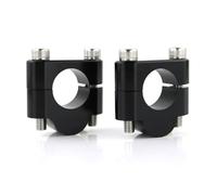 Motorcycle Handlebar Riser Motorcycle 22mm 7/8" Fat Bar Handlebar Mounting Riser With Clamps For CRF150 CRF230L CRF300L CRF250L XR250R XR600R XR650L
