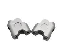 Motorcycle Handlebar Riser Motorcycle Handlebar Riser For Suzuki For V-Strom 250 For VSTROM 650 For Bandit For DL650 For DL1000 7/8" 22mm Motorbike Riser(Silver)