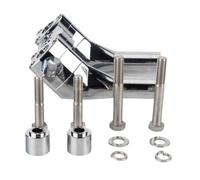 Motorcycle Handlebar Riser Motorcycle Pull Club Style 6"-12" Handlebar Riser Clamp For Dyna Super Glide Wide Low Rider Fat Bob 25mm