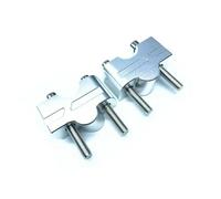 Motorcycle Handlebar Riser Motorcycle Riser Handlebar Clip Adapter For ER-6N For ER-6F For NINJA650 2012-2016 For Z650 2017 2018 Handlebar Bar Risers(Silver)