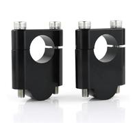 Motorcycle Handlebar Riser Mounting Clamps 22mm For Yamaha WR400F WR250F WR250R XT250 XT225 XT350 XT600(Black Riser 40mm)