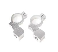 Motorcycle Handlebar Risers 1 pair 22mm 7/8" Handlebar CNC Aluminum Motorcycle ATV Rear View Mirror Bracket Mount Adapter Holder Clamp Screw