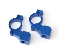 Motorcycle Handlebar Risers 1 pair 22mm 7/8" Handlebar CNC Aluminum Motorcycle ATV Rear View Mirror Bracket Mount Adapter Holder Clamp Screw