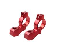Motorcycle Handlebar Risers 2 Pcs Universal Motorcycle Bike Rear View Mirror Bracket Mount Adapter Holder Clamp Screw 22mm 7/8" Handlebar