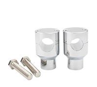 Motorcycle Handlebar Risers 25mm 1'' Motorcycle Handlebar Handle Bar Mount Adapter Risers Clamp For For For For Universal