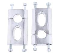 Motorcycle Handlebar Risers 2x Motorcycle 22mm Handlebar Riser Higher Adapter Effectively Raising The Bar Approximately 2.68 Inch Height