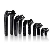 Motorcycle Handlebar Risers 4" - 14" Club Thug Style Pullback Handlebar Riser Kit For For Sportster For Dyna For Softail S FXBB Touring Street Bob Low Rider