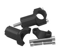 Motorcycle Handlebar Risers | Bicycle Bullhorn Handlebar Mounting Clamp - Aluminium Alloy Robust Replacement Accessories for Everyday Use Travel & City Driving