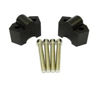 Motorcycle Handlebar Risers Clamp Heightening Clamps Bracket For Kawasaki Z800 2013-2019 Motorbike Handbar Adjustable Lift Bar Clamps Riser Height Mounts(Black 1)