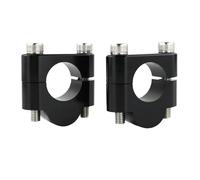 Motorcycle Handlebar Risers Clamp Mounting For Triumph For Street For Triple 675 For Trident For Scrambler 7/8" 22mm Handlebar Mounting Risers Clamp CNC Aluminum(Black Riser 20mm)