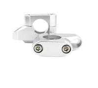 Motorcycle Handlebar Risers Clamp Mounting For Yamaha For Road For Star XV1700 XV 1600 For V-Star 1100 For Royal For Star Handlebar Riser Back Moved Mounting Aluminum(Silver)