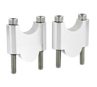 Motorcycle handlebar risers Compatible With CB 750 Seven Fifty 1992 1993 1994 1995 1996 1997 1998 1999 2000 2001 2002 2003 22mm 7/8" Aluminum Fat Bar Handlebar Riser(Silver,40mm)