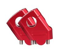 Motorcycle handlebar risers Compatible With For R 850R For F800ST 22mm Motorcycle Handlebar Riser Bar Mount Handle Clamp Accessories(Red)
