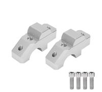 Motorcycle handlebar risers Compatible With For Racer 900 For GT 2015 2016 2017 2018 2019 Motorcycle HandleBar Riser Mount Clamp Replacement(Silver)