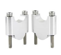 Motorcycle handlebar risers Compatible With FX 650 Vigor 1999-2003 For NC700S 2012-2013 For NC750S 2014-2022 For CB350/F 1972-1977 22mm 7/8" Handlebar Risers CNC Billet(Silver,40mm)