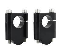 Motorcycle handlebar risers Compatible With St1100 1991-2002 For CRF70F 2004-2016 For CRF110F 2013-2025 22mm 7/8" Handlebar Risers Mount Clamps(Black,40mm)