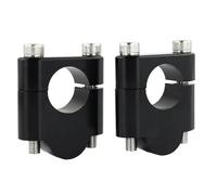 Motorcycle handlebar risers Compatible With St1100 1991-2002 For CRF70F 2004-2016 For CRF110F 2013-2025 22mm 7/8" Handlebar Risers Mount Clamps(Black,30mm)