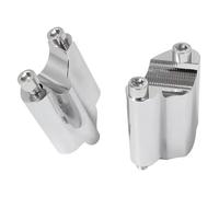 Motorcycle handlebar risers Compatible With XL 1200X Forty-Eight 2010 2011 2012 2013 2014 2015 2016 2017 2018 2019 2020 2021 2022 2" Rise Handlebar Riser 1" Bar Heighten Kit