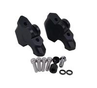 Motorcycle Handlebar Risers For BMW R1300GS R 1300 GS R1300 1300GS GS1300 Handlebar Riser Clamp Heightening Move Back Handle Bar Vibration Damping(Black)