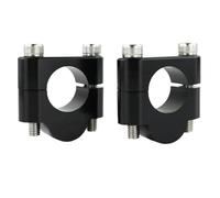 Motorcycle Handlebar Risers For Can-Am DS450 Arctic Cat1000 Thundercat DVX400 Motorcycle 7/8" 22mm Handlebar Risers Clamps(Black Riser 20mm)