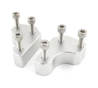 Motorcycle Handlebar Risers For Kawasaki For GTR 1400 ZG1400 For Concours 1400 2008-2020 Motorcycle Handlebar Riser(Silver)