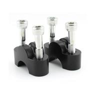 Motorcycle Handlebar Risers For MSX125 For Grom For Monkey 125 Motorcycle Raise Handlebar Heightening Code Riser Mount Clamp Adapter Accessory Kit