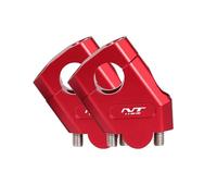Motorcycle Handlebar Risers For NT1100 NT1100 2021 2022 2023 Motorcycle Handlebar Riser Plus Clamp Mounting Motorcycle,Red 28mm