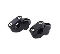Motorcycle Handlebar Risers For Suzuki For V-Strom 250 For V-STROM 650 For DL650 2pcs 7/8" 22mm Handle Bar Mount Risers Offset Extend Raised Motorbike Riser(Gray)
