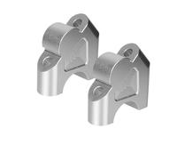 motorcycle Handlebar Risers Handle Motorcycle Handlebar Folding Riser Clamp Bracket Suitable For R 1200 GS R 1250 GS R 1250 RS S 1000 XR R 1200 R ADV.(Silver)